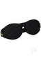 Fort Troff Black Ops Blindfold in black with cupped design for comfort and adjustable flex-fit strap.