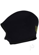 Fort Troff Black Ops Hood Regular Size made from breathable perforated neoprene for comfort and sensory play.