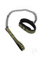 Fort Troff tactical collar and leash set in black and green, featuring soft Neoprene and a durable chain.