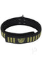 Fort Troff Tactical Collar in Black with Velcro, ultra-soft Neoprene for comfort and durability.