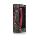 Je Joue Juno Rechargeable Silicone G-Spot Vibrator Fuchsia in stylish packaging on display.