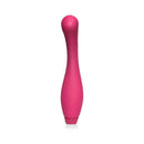 Je Joue Juno Rechargeable Silicone G-Spot Vibrator Fuchsia showcasing its sleek design and soft silicone texture.
