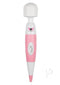 Pixey Powerful Wand Pink Edition shown from the side, featuring a pink handle and sleek design for powerful sensations.