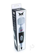 Pixey Powerful Wand Black Edition box packaging showing powerful wired wand design and features.