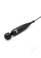 Pixey Powerful Turbo Wand Black, powerful vibrator wand known for unmatched intensity and versatility.