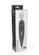 Pixey Exceed V2 Body Wand Grey, powerful vibrator wand in packaging, designed for pleasure and relaxation.