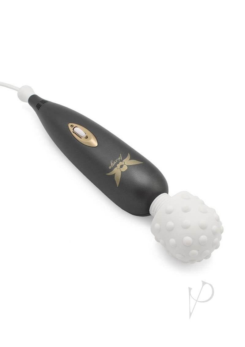 Pixey Exceed V2 Body Wand Grey, premium wired massager for deep relaxation and pleasure.
