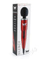 Pixey Silence Body Wand Cherry Edition Red in packaging, featuring a sleek design and quiet motor for ultimate relaxation.