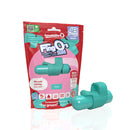 Screaming O 4B FingO Slim Finger Vibrator Kiwi in packaging with a finger loop design for pleasure enhancement.
