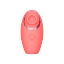 Luv Inc TV11 Triple-Action Clitoral Vibrator Coral, compact three-in-one stimulator for external sensation.