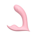 Luv Inc Insertable Panty Vibrator Pink, a sleek, curved design for G-spot stimulation and discreet pleasure.