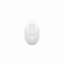 Luv Inc Pv71 Insertable Panty Vibrator Coral remote with two control buttons for hands-free pleasure.