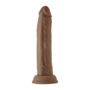 Shaft Model J 7.5 Inch Dual Density Silicone Dildo Oak in a realistic design, perfect for solo or partnered play.