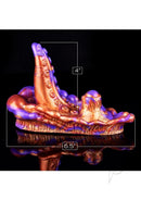 Alien Nation Copperhead Vibrating Grinder Copper Purple with tentacled design and metallic accents