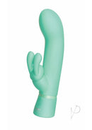 The Rabbit Company The Travel Rabbit Silicone Vibrator Aqua in a sleek aqua design for premium pleasure.