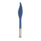 Deia The Feather Vibrating Tickler Silicone Blue with sleek design and flexible tip for intimate pleasure.
