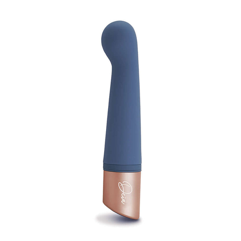 Deia The Couple G Spot and Bullet Massager Silicone Blue in elegant design for passionate couple experiences.