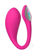 Lovense Lush 4 Pink G-spot Egg Vibrator, designed for hands-free pleasure and intense stimulation.