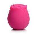 Curve Toys Gossip Cum Into Bloom Clitoral Stimulator Magenta in a flower-inspired design.