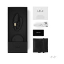 LELO TIANI DUO Dual Stimulation Couples Vibrator With Remote Black in luxurious packaging with accessories.