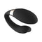 LELO TIANI DUO Dual Stimulation Couples Vibrator With Remote Black angled view on a white background.