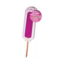Jumbo Cock Pops 6 Inch Cherry Candy Lollipop in packaging, fun treat for bachelorette parties and adult gatherings.
