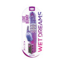 Wet Dreams Love Bunny Rabbit Vibrator Purple in packaging showcasing dual-action design and rotating pleasure beads.