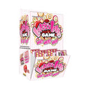 Lovers Lotto Scratch and Play Sex Game 144 Piece Display showing colorful scratch-off cards in a playful box.