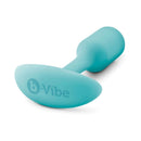 b-Vibe Snug Plug 1 Weighted Silicone Anal Plug Mint designed for comfort and ease of use.