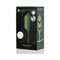 b-Vibe Snug Plug 4 Weighted Silicone Anal Plug Army packaging showcasing its design and features.