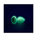 b Vibe 10 Piece Asstronaut Glow in the Dark Butt Play Set - glowing anal plug with star design.