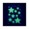 b Vibe 10 Piece Asstronaut Glow in the Dark Butt Play Set featuring glowing stars in a space-themed background.