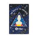 b Vibe 10 Piece Asstronaut Glow in the Dark Butt Play Set packaging featuring a rocket graphic with the text EN ROUTE TO URANUS.