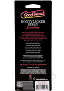 Goodhead Booty Licker Spray Strawber 1oz-3