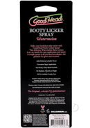 Goodhead Booty Licker Spray Watermel 1oz-3