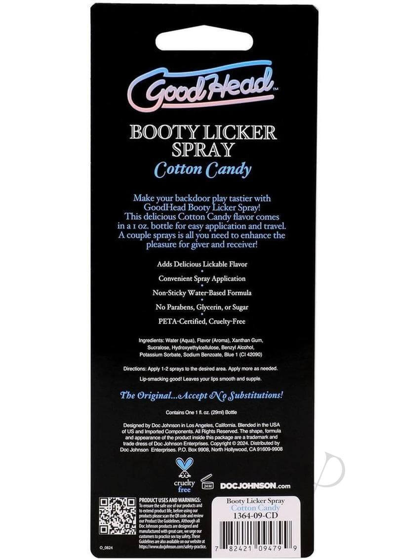 Goodhead Booty Licker Spray Cotton 1oz-3