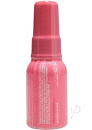 GoodHead Pussy Licker Spray Strawberry 1 Oz bottle showcasing the juicy strawberry flavor in a compact design.