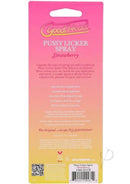 GoodHead Pussy Licker Spray Strawberry 1 Oz packaging showcasing flavor and usage instructions for enhanced intimate moments.