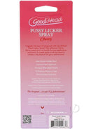 Goodhead Pussy Licker Spray Cherry 1oz-3