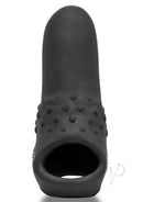 Oxballs Knotter Night Edition Cocksheath Black displaying smooth shaft with nubbed knotted base.