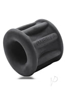 Baller Center Squeeze Ballstretcher Night Edition Black in soft silicone with velvet-black finish.
