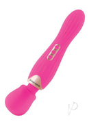 Bodywand Rumble 12 Inch Rechargeable Wand Massager Hot Pink designed for deep vibrations and relaxation.