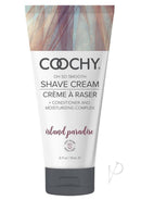 Coochy Shave Cream Island Paradise 0.5 Oz Sampler Tube for smooth shaving.