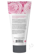 Coochy Shave Cream Frosted Cake 0.5 Oz Sampler Tube with pink frosting design and product details on back.