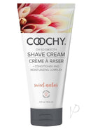 Coochy Shave Cream Sweet Nectar 0.5 Oz Sampler Tube, travel-sized shave cream with fruity fragrance.