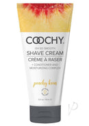 Coochy Shave Cream Peachy Keen 0.5 Oz Sampler Tube for a smooth, uplifted shaving experience.