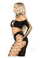2 Pc Seamless Asymmetrical Cut-out Crop-1