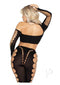 2 Pc Seamless Asymmetrical Cut-out Crop-2