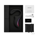 LELO ENIGMA CRUISE Suction Dual Stimulator Black in box with accessories and user manual.