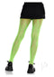 Flame Net Tights. Neon Green O/s-2